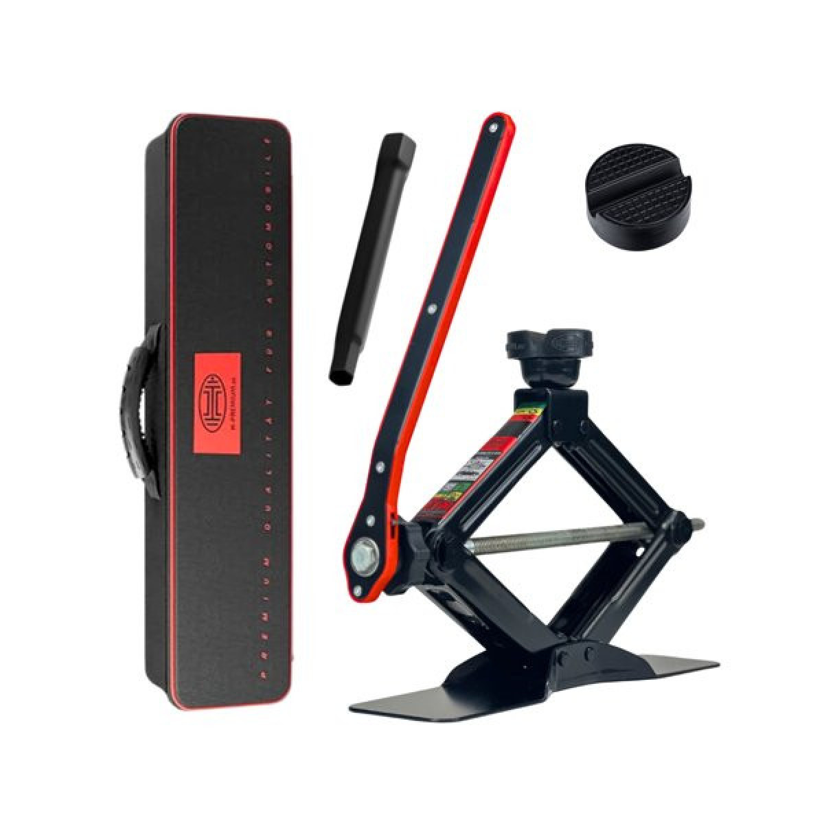 ALCA HYENER Premium saxlyft med runt stöd, 1,5 T "Black Edition" 