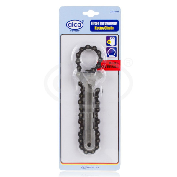 ALCA Oil Filter Wrench, Chain Type, oljefilternyckel ALCA Oil Filter Wrench, Chain Type, oljefilternyckel