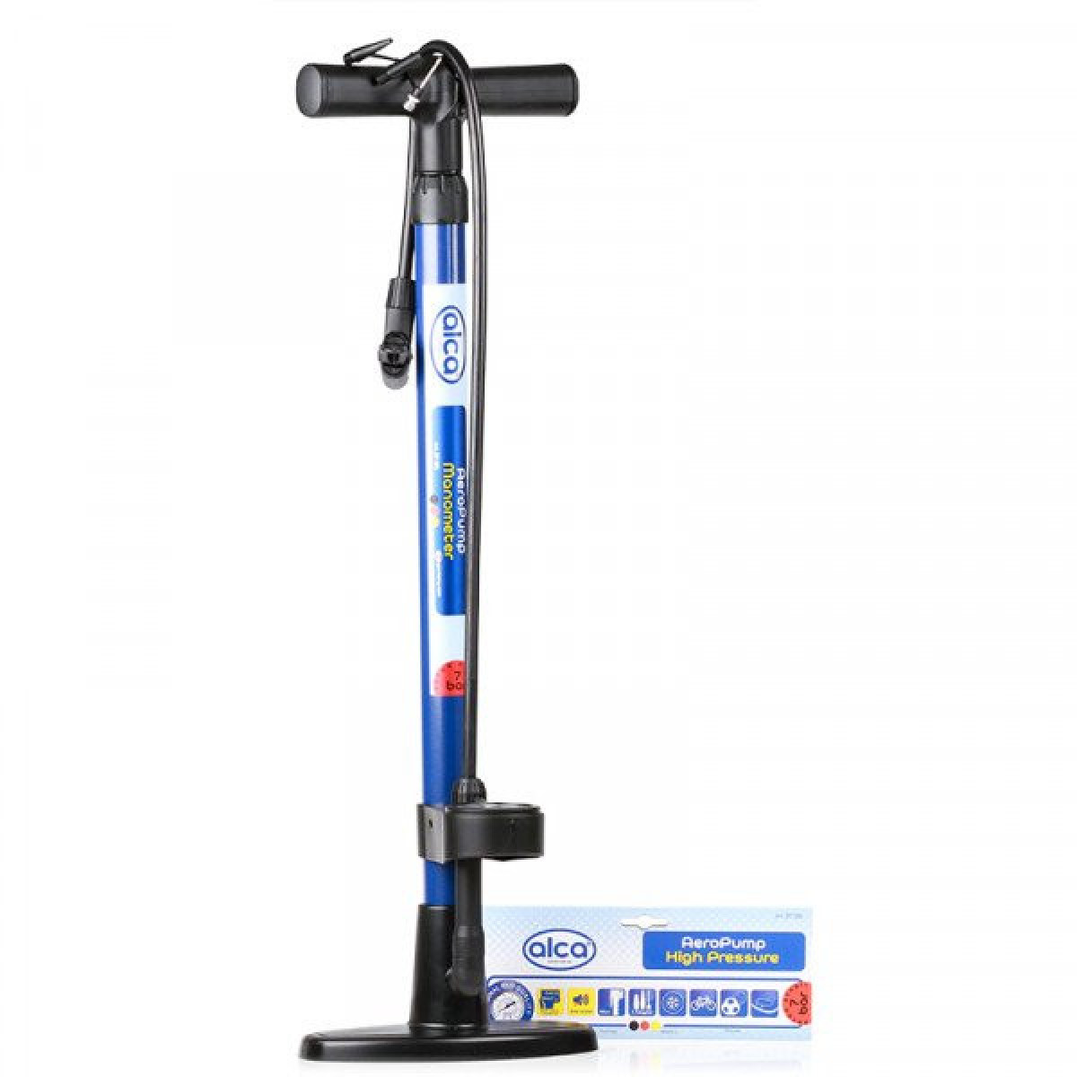 ALCA Handpump med tryckmätare