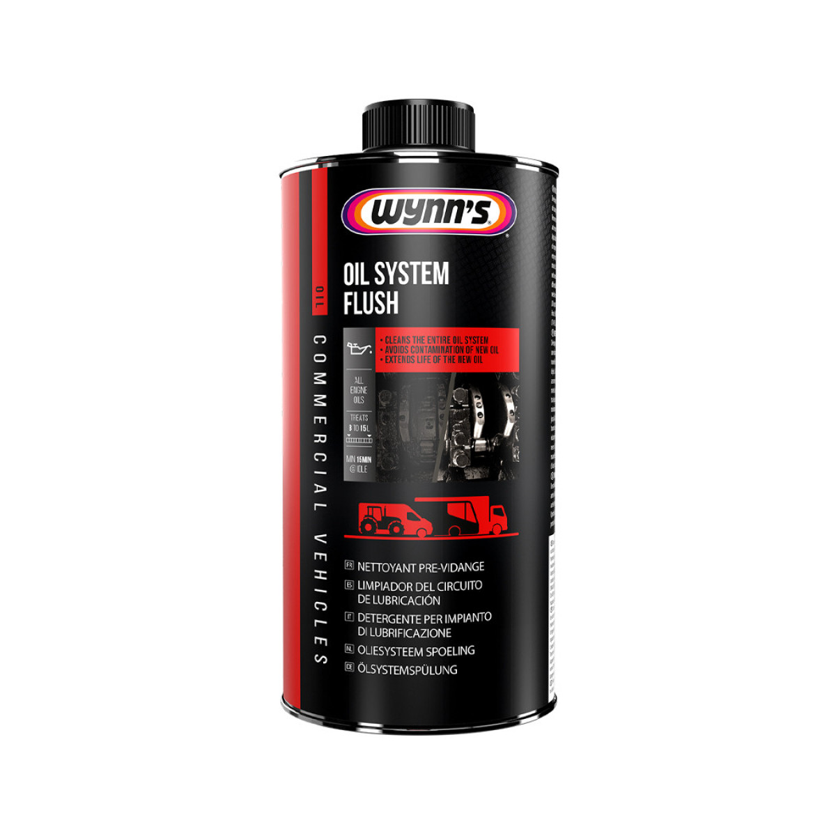 WYNNS Oil System Flush, oljetillsats för systemrengöring, 1 l