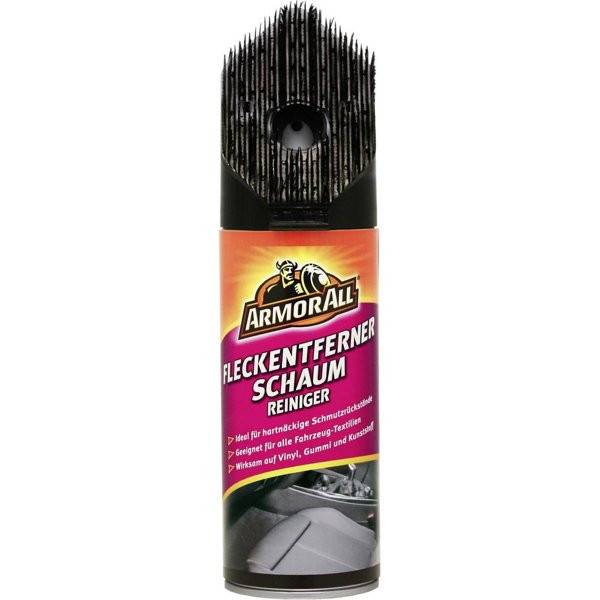 ARMORALL Stain Remove Foam Cleaner, Möbelrengöring med borste, 400 ml