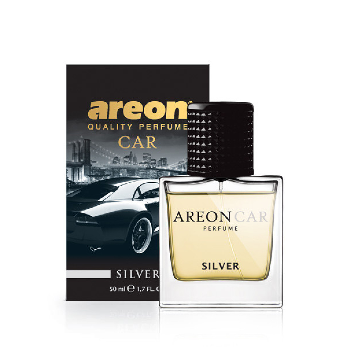 AREON Car Perfume Silver luftfräschare spray, 50 ml