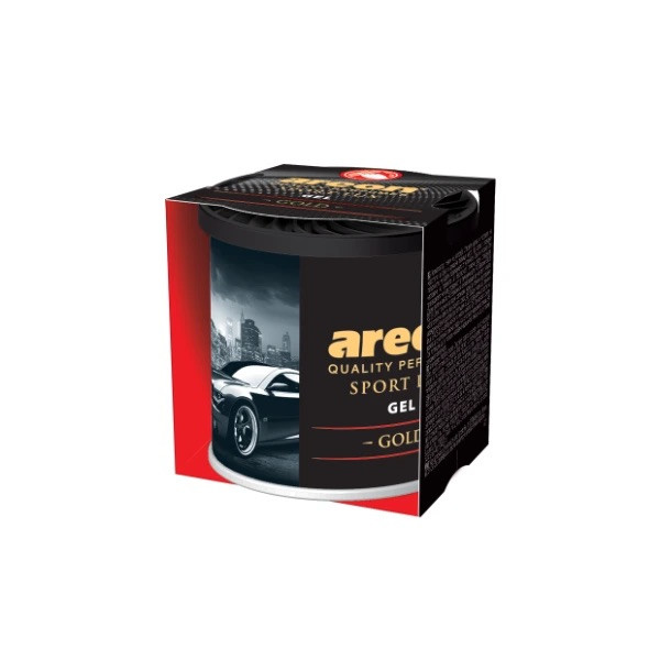 AREON Gel Sport Lux Gold, Luftfräschare i låda