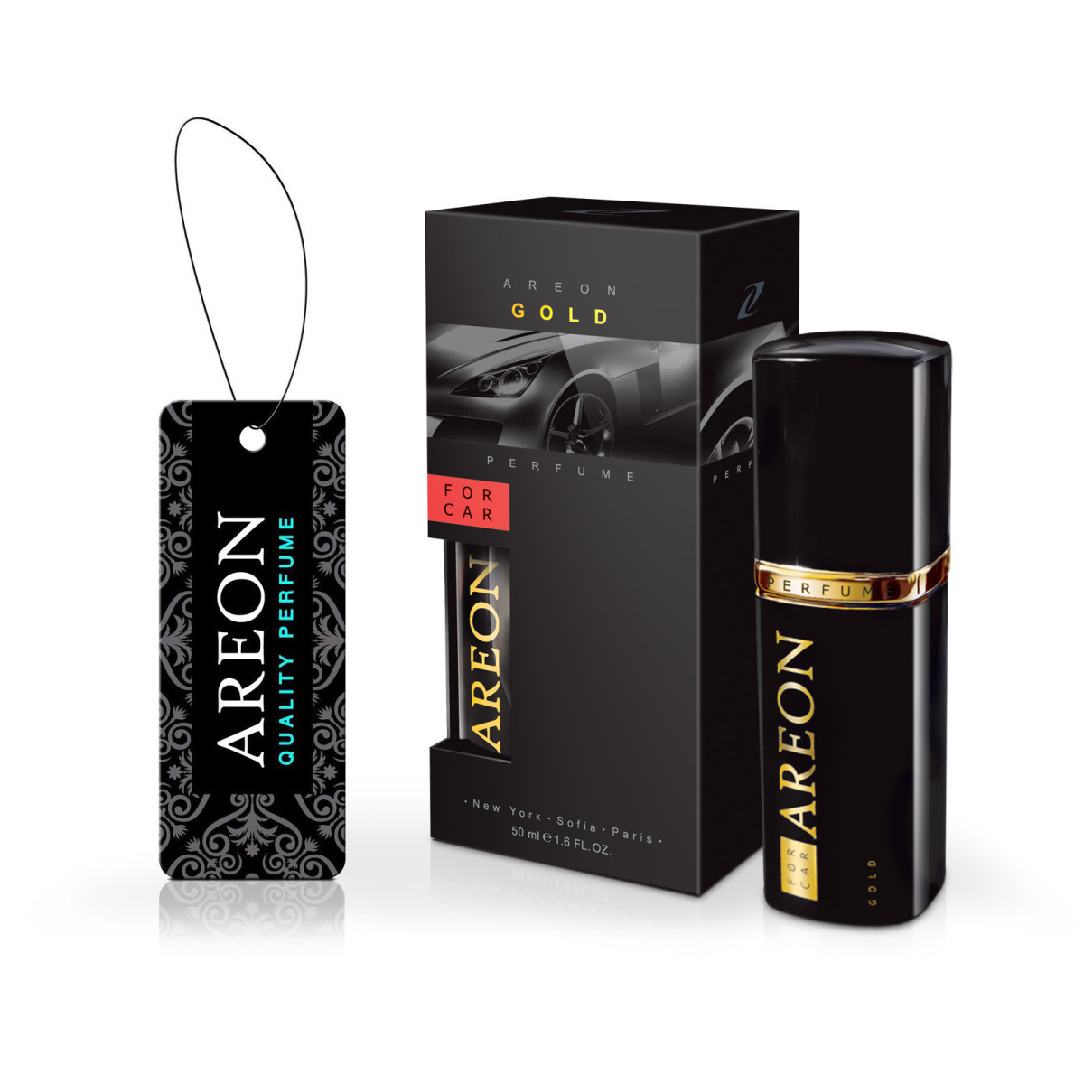 AREON Perfume Gold luftfräschare spray, 50 ml AREON Perfume Gold luftfräschare spray, 50 ml