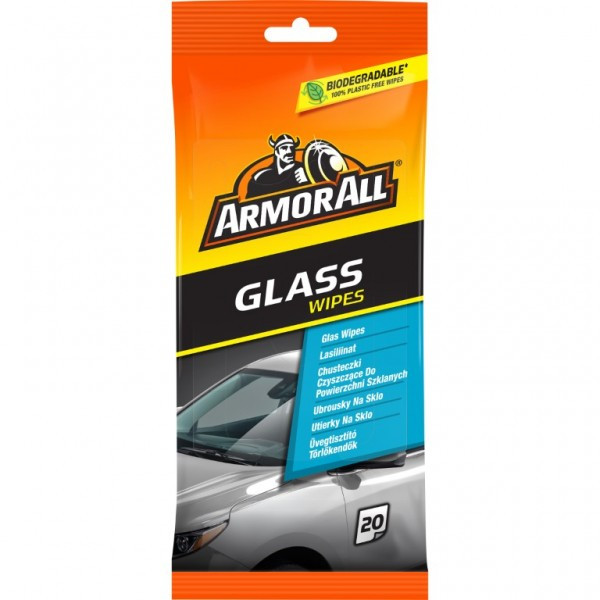 ARMORALL Glass flow wipes, Glasservetter, 20 st.