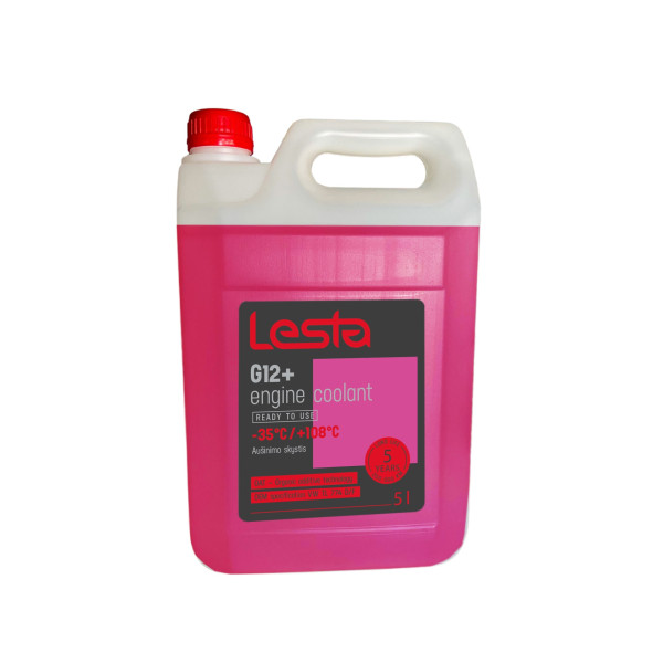 LESTA Antifreeze G12 -35°C, kylvätska, 5 kg