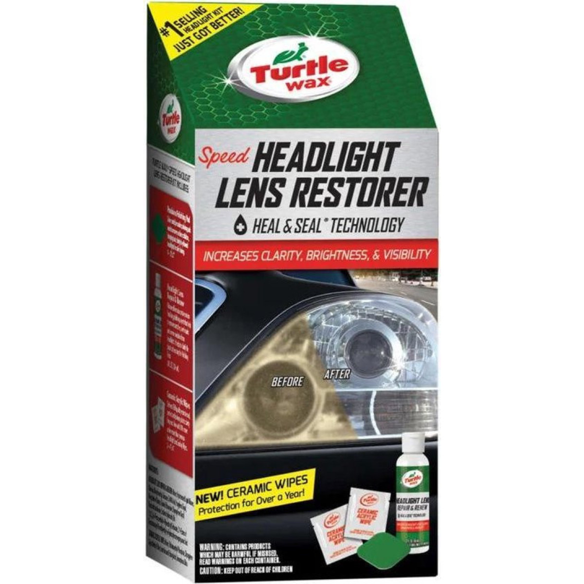 Turtle Wax Speed Headlight Lens Restorer, Strålkastarlinsrestaurerare