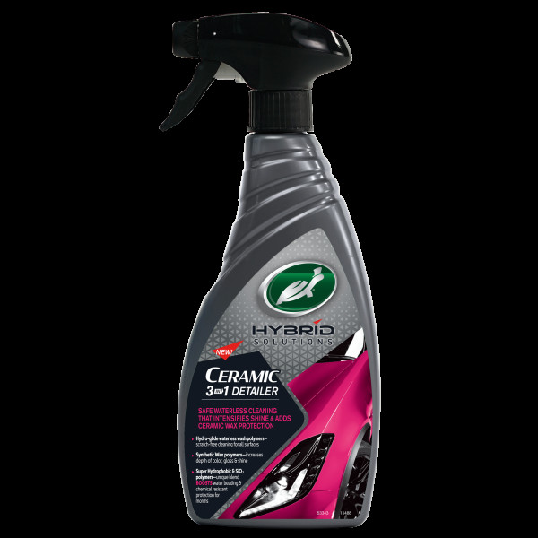 Turtle Wax HS Ceramic 3in1 Detailer, Exteriör rengöring, 500 ml