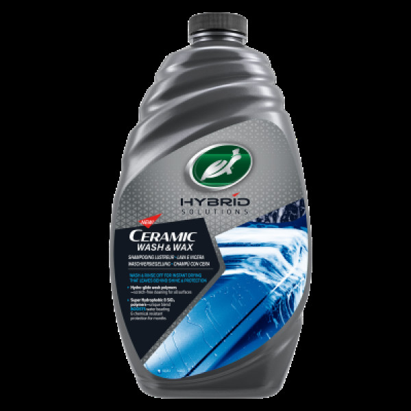 Turtle Wax HS Ceramic Wash & Wax, keramisk vaxbeläggning, 1,42 L