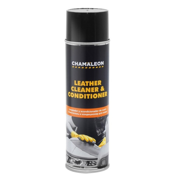 CHAMAELEON Aerosol Leather Cleaner And Conditioner, läderrengöring och sköljmedel, 500 ml