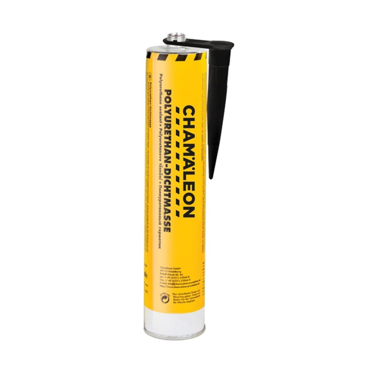 CHAMAELEON PU Car Body Sealant Black, spraytätningsmedel, svart, 310 ml
