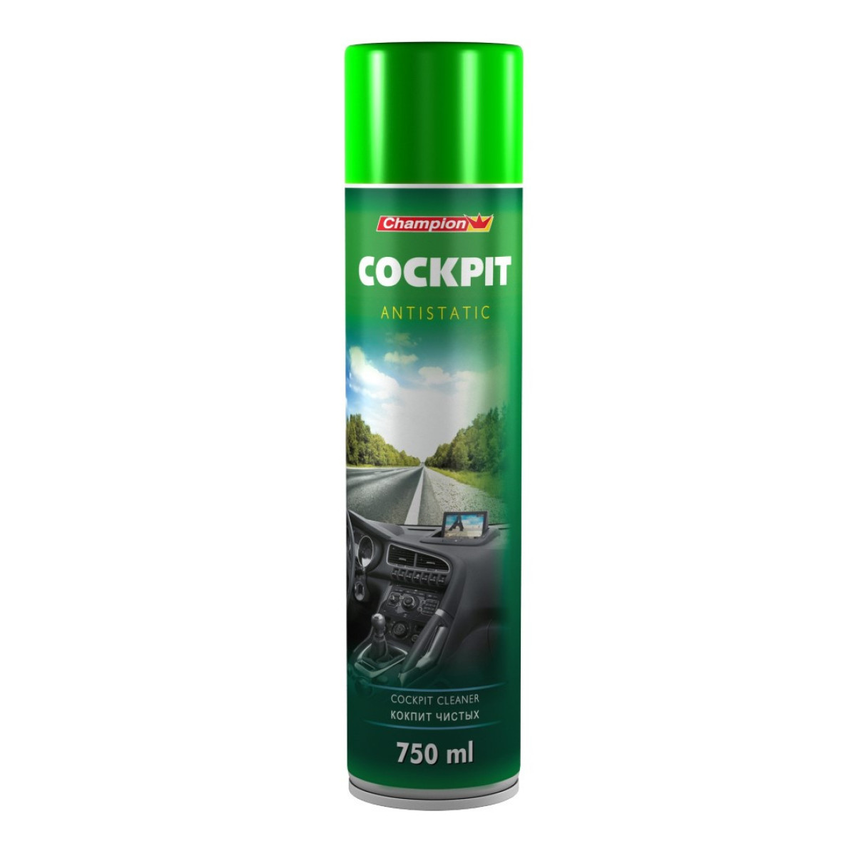 CHAMPION aero Cockpit Cleaner Fresh, instrumentbrädrengöring, 750 ml