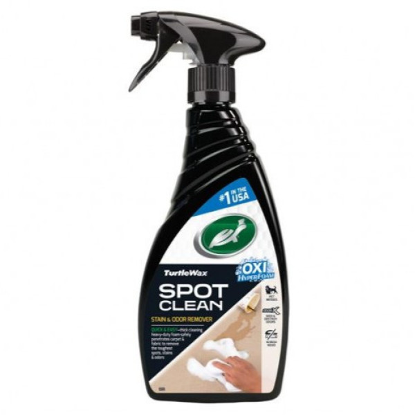 TURTLE WAX Spot Clean Stain&Odor Remover, fläck- och luktborttagare, 500 ml