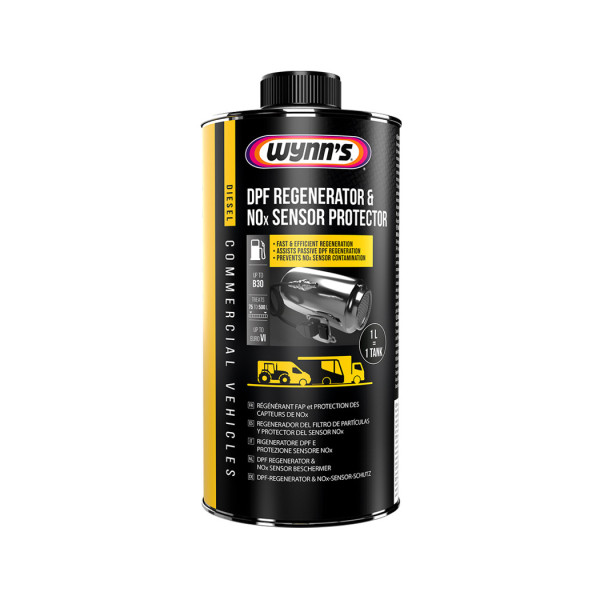 WYNNS DPF Regenerator&NOxSensor Protector, dieseltillsats för DPF-regenerering och NOx-skydd, 1 l