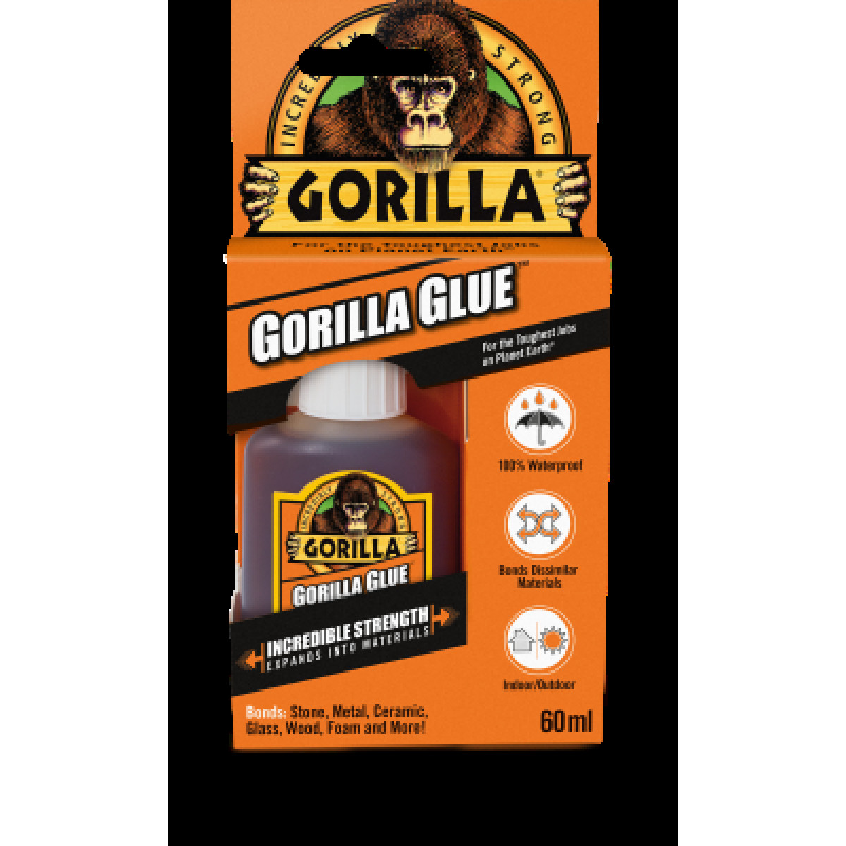 Gorilla Universal Glue, universallim, 60 ml Gorilla Universal Glue, universallim, 60 ml