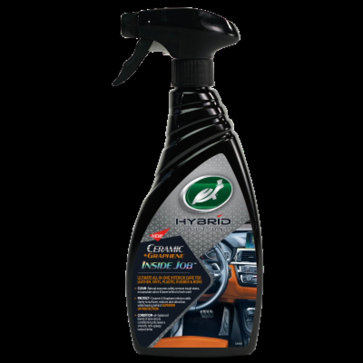 Turtle Wax HS Inside Job, rengöring för interiör, 500 ml Turtle Wax HS Inside Job, rengöring för interiör, 500 ml