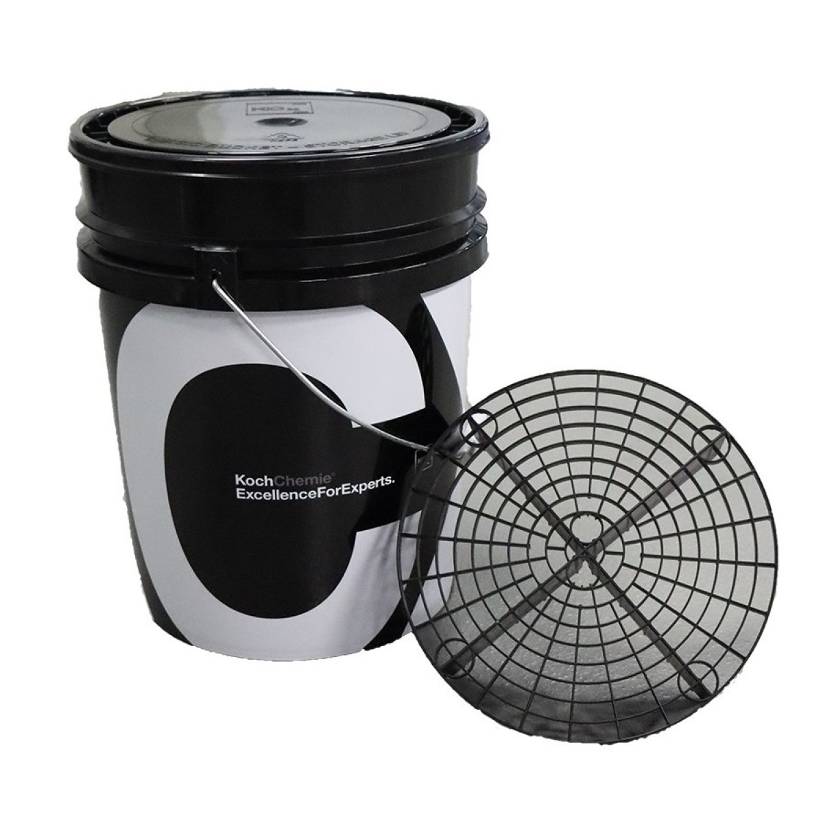 KOCH CHEMIE Detailing bucket set, Hink med galler och lock, 20 l 