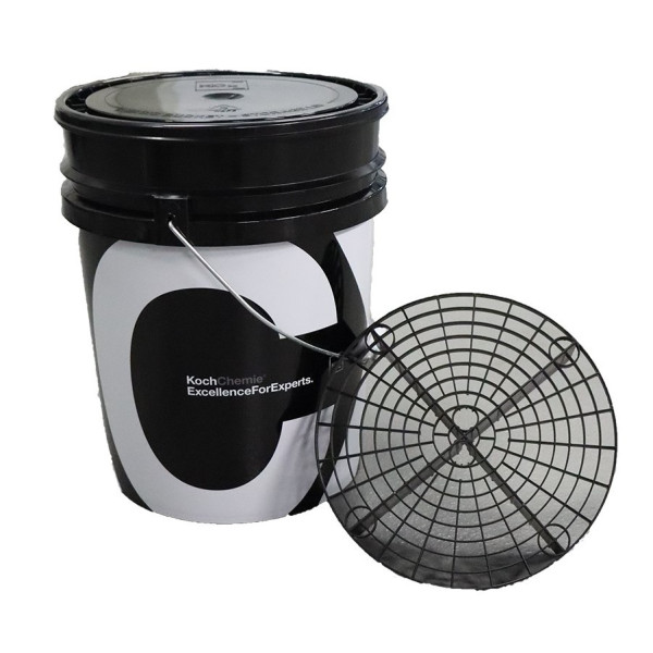 KOCH CHEMIE Detailing bucket set, Hink med galler och lock, 20 l 