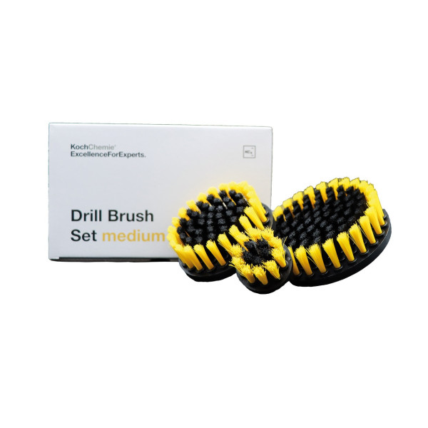 KOCH CHEMIE Drill Brush Set medium, set med borstar på rulle