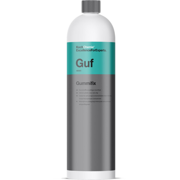 KOCH CHEMIE Interior Rubber&Plastic Cleaner Gummifix  Guf, rengöring för gummi och plast inomhus, halkfri, 1L