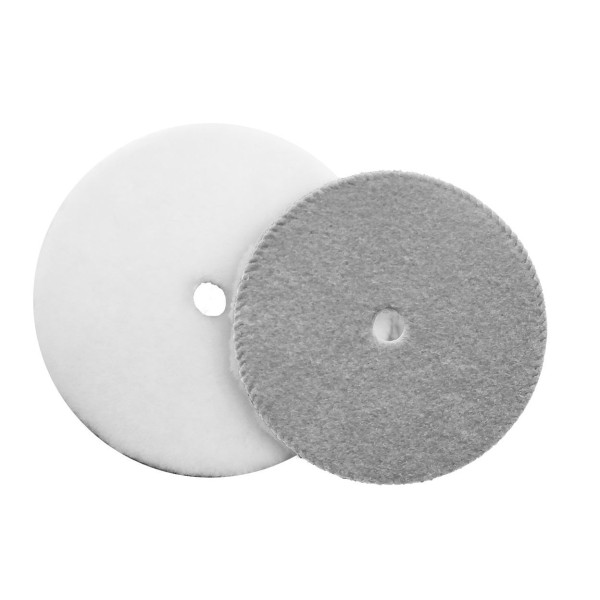 KOCH CHEMIE Lambswool-Pad short, ullpoleringsrondell, 150 mm, kort lugg