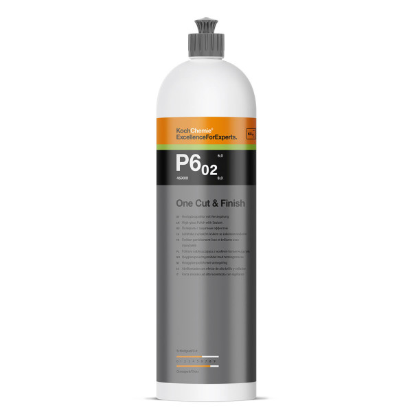 KOCH CHEMIE One Cut & Finish P6.02, högblank polerpasta, 1L