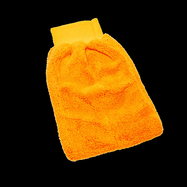 KOCH CHEMIE Microfibre cleaning mitt, Möbelrengöringshandske, orange