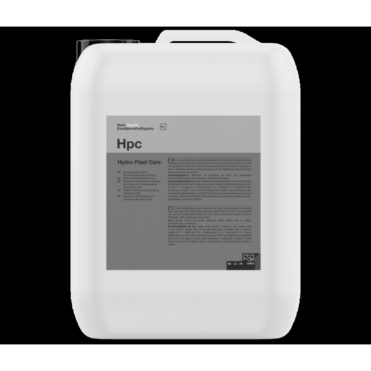 KOCH CHEMIE Hpc Hydro Plast Care, Plastrengöring, 5 L