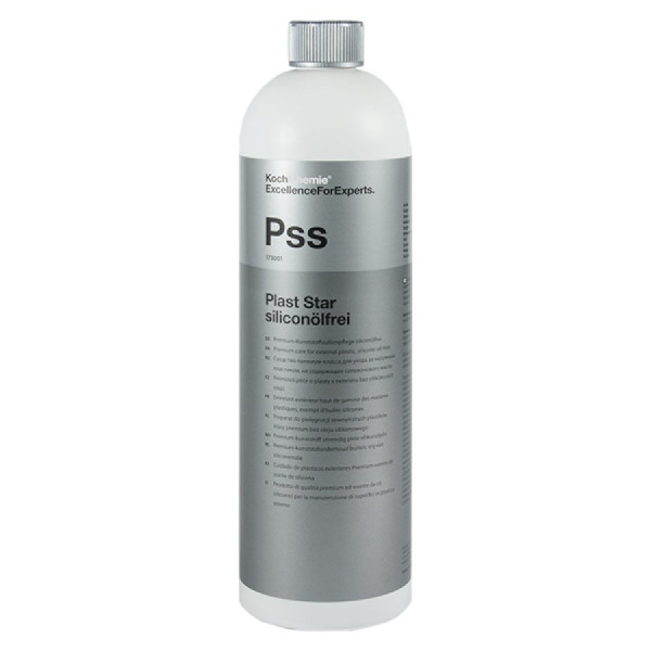 KOCH CHEMIE Care for External Plastic Without Silicone Plast Star Pps, silikonfri utvändig plastvårdsprodukt, 1L