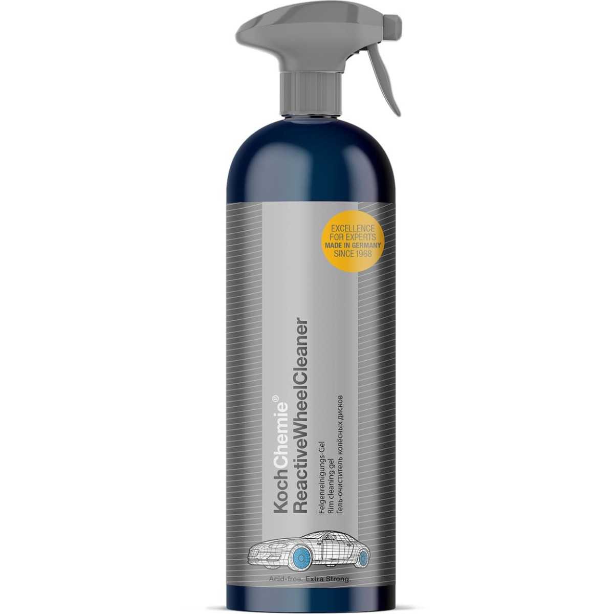KOCH CHEMIE Reactive Wheel Cleaner, fälgrengöring, 750 ml