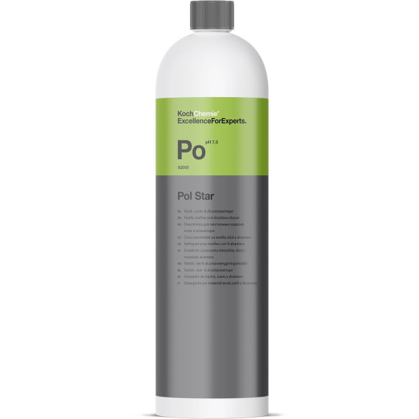 KOCH CHEMIE Textile&Leather Cleaner POL STAR, textil- och läderrengöring, 1L