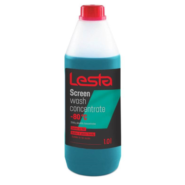 LESTA Concentrated Windscreen Washer Fluid -80°C, koncentrerad vindrutespolarvätska, 1 L
