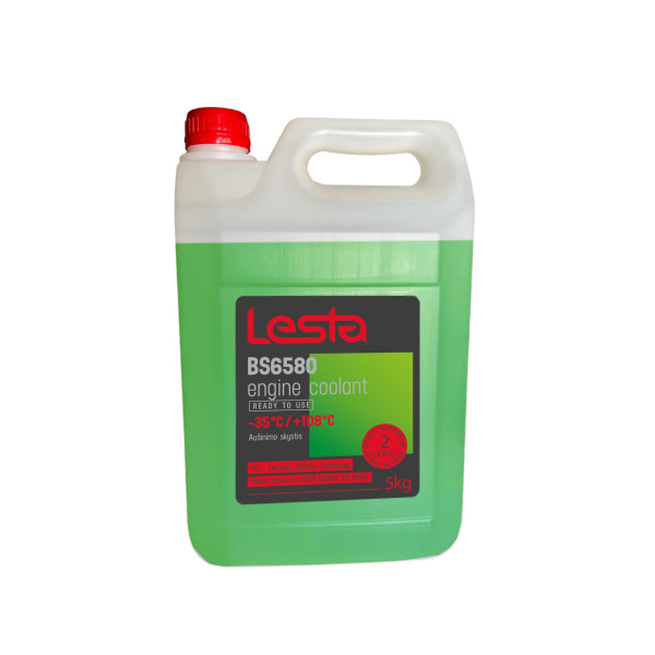 LESTA Antifreeze -35°C Green, kylvätska, 5 kg