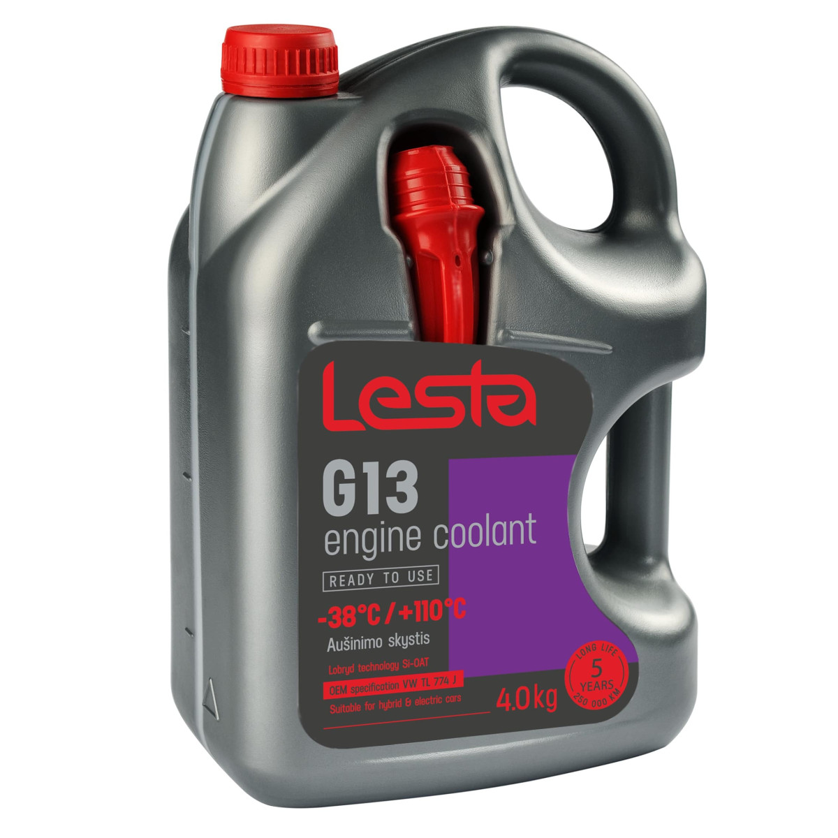LESTA Antifreeze G13, kylvätska, 4 Kg