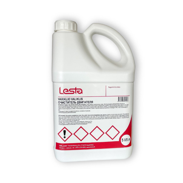 LESTA Concentrated Engine Cleaner, koncentrerad motorrengöring, 5 l