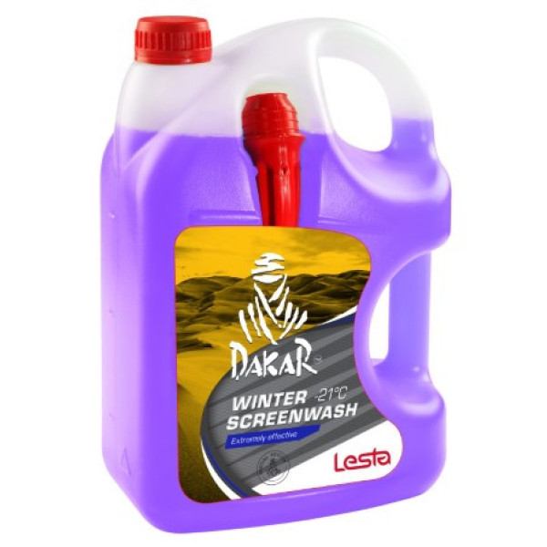 LESTA Windscreen Washer Fluid Dakar -21°C, vindrutespolarvätska, 4l