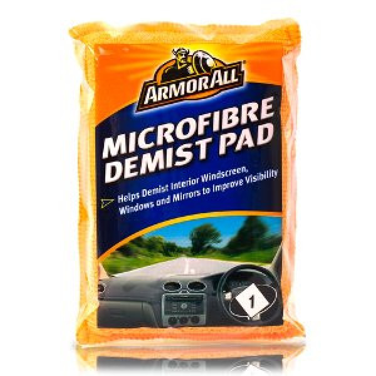 ARMORALL Microfiber Demist pad, mikrofibersvamp mot imning