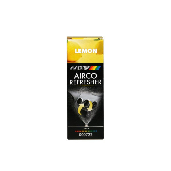 MOTIP Airco Refreshener Lemon, rengöringsmedel för balsam, 150 ml