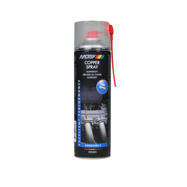 MOTIP Copper Spray, spraybart kopparfett, 500 ml