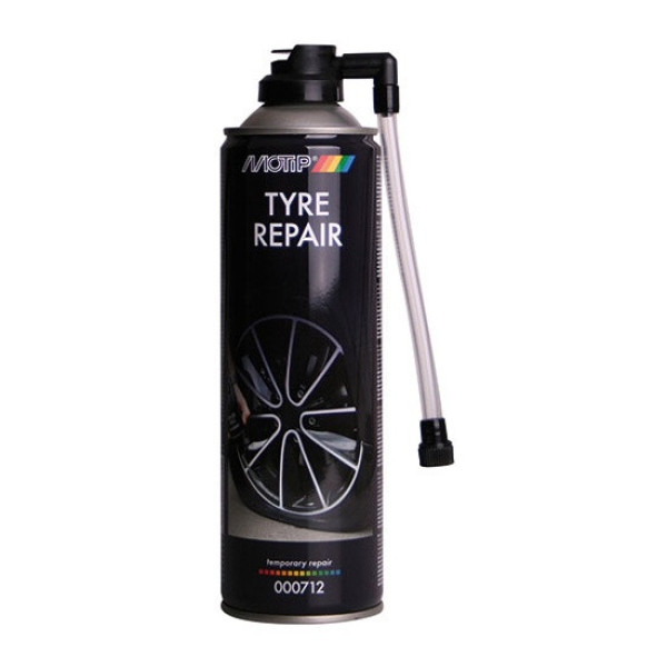 MOTIP Tyre Leaks, aerosol för däckpåfyllning, 500 ml