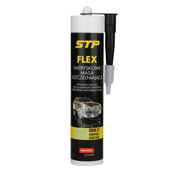 NOVOL Flex Sprayable Sealant Black, spraybar tätningsmedel, svart, 290ml
