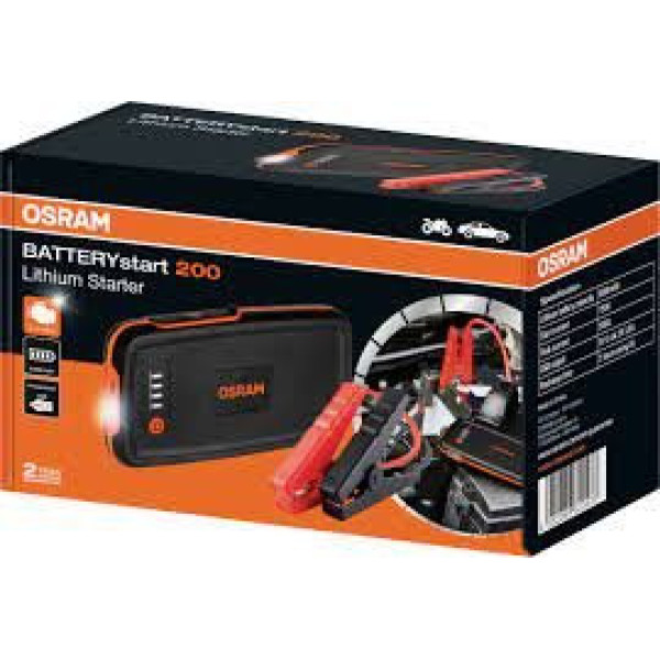 OSRAM BATTERYstart 200 (OBSL200), startbatteri, litium 6000 mAh