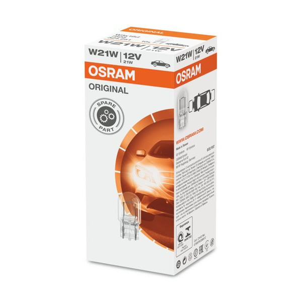 OSRAM Billampa 21W 12V W3X16D, 1 st