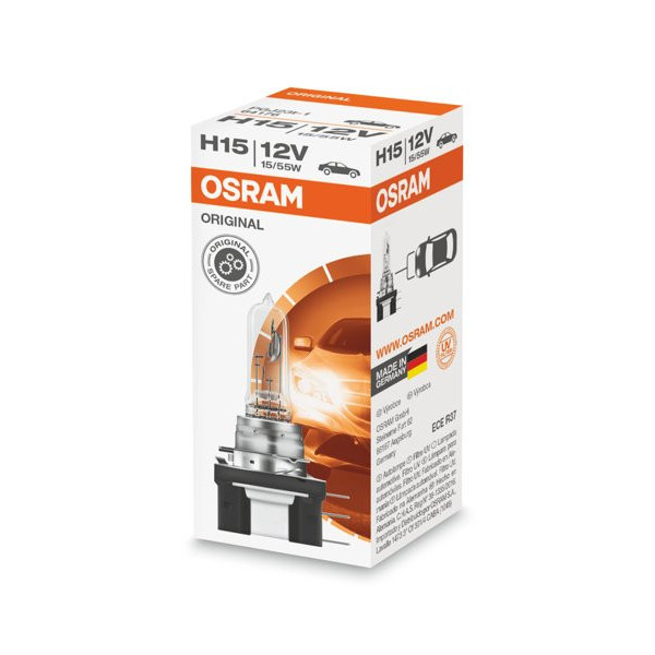 OSRAM Billampa H15 55/15W 12V PGJ23T, 1 st