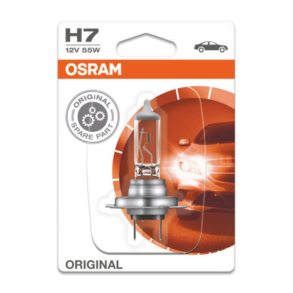 OSRAM Billampa H7 55W 12V PX26D, 1 st