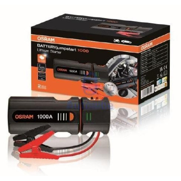 OSRAM Bilstartare, 1000A 8000mAh