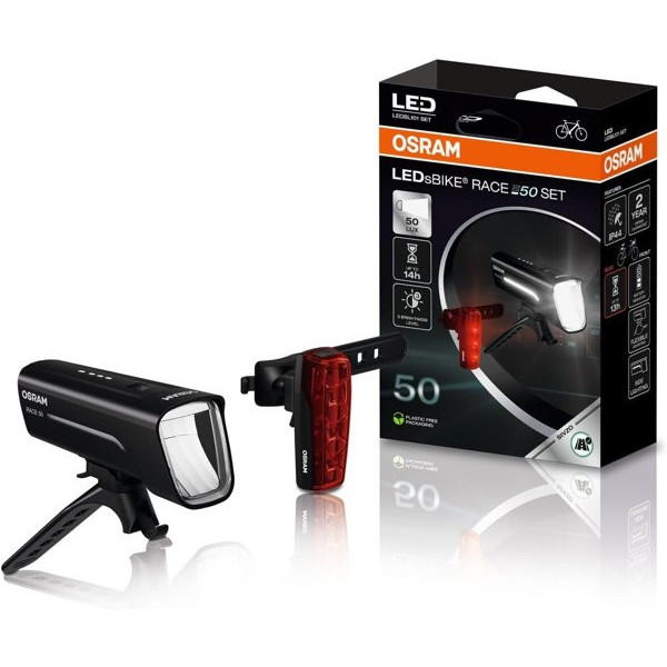 OSRAM LED'sBike 50, cykelbelysningsset