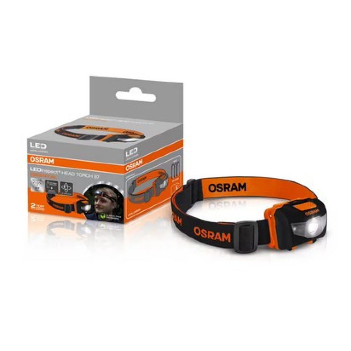 OSRAM LEDinspect Head Torch 87 Essential LED-strålkastare med batterier