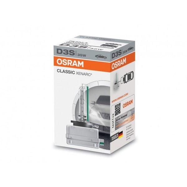 OSRAM-lampa, 35W D3S xenon classic PK32D-5 D3S, 1 st