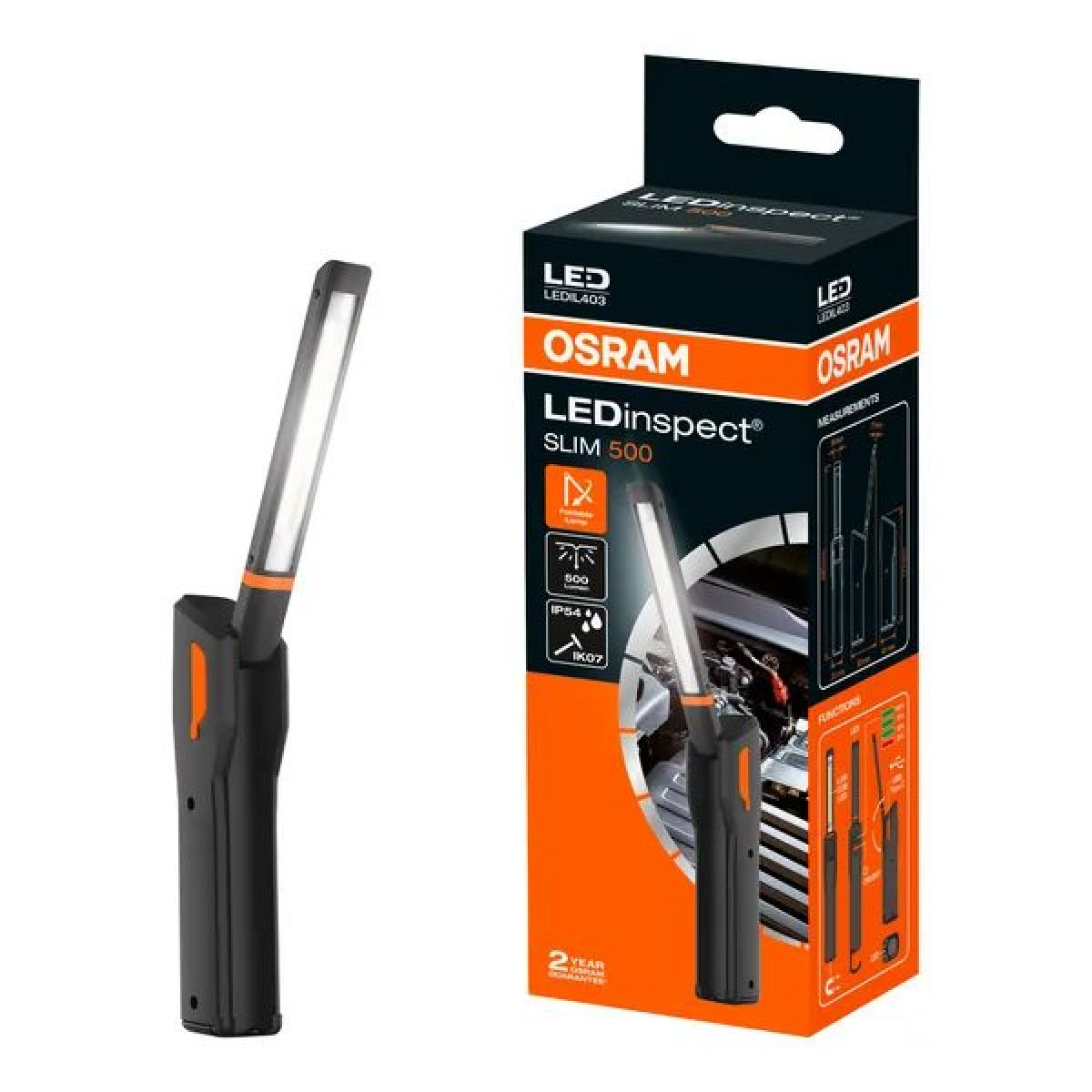 OSRAM LEDinspect SLIM500, Handhållen lampa